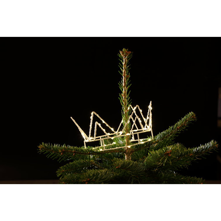 NOMA No Pattern And Not Solid Colour Tree Topper Lighted Wayfair.co.uk